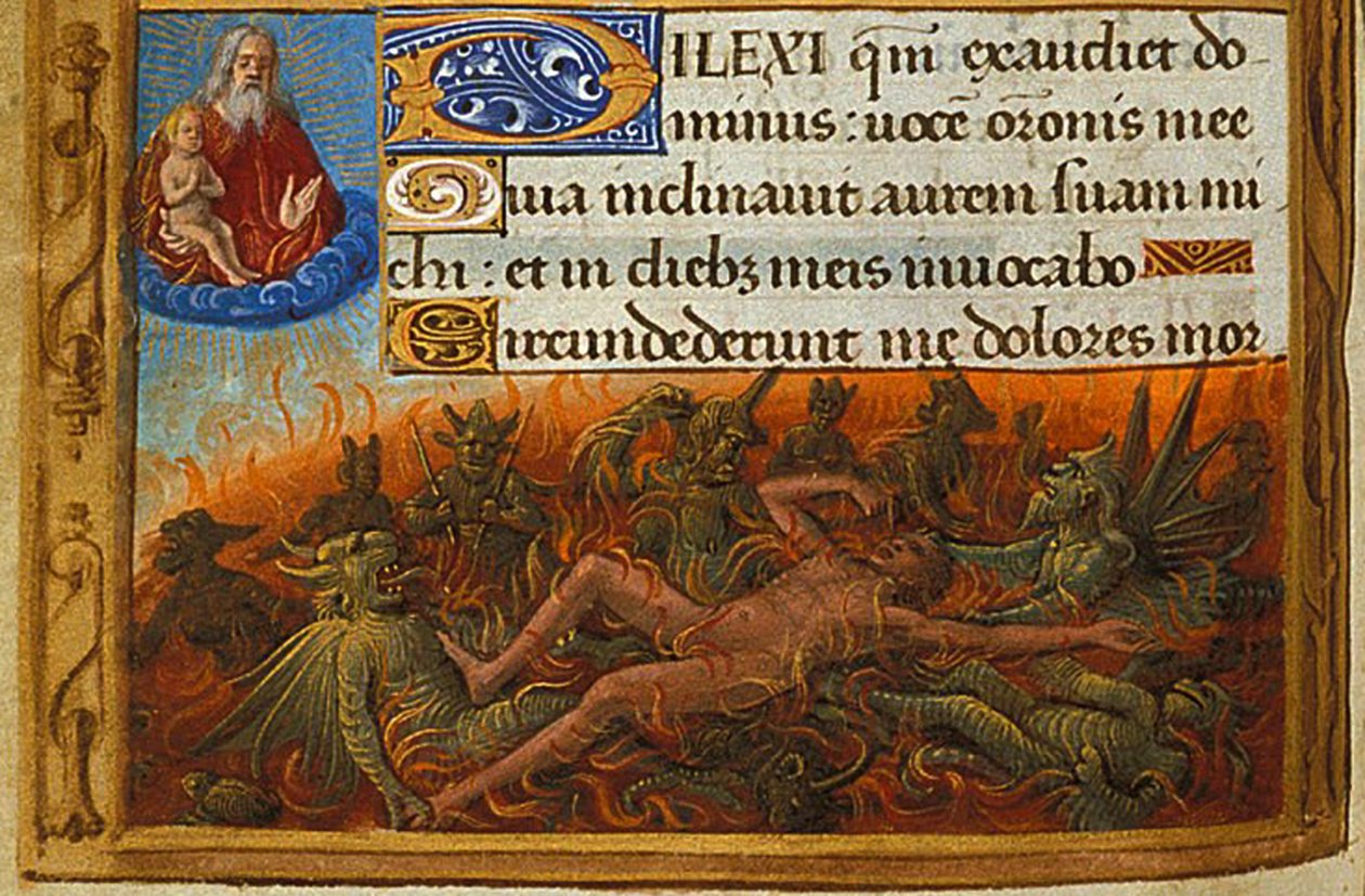 Book of Hours (detail) by Jean Poyet