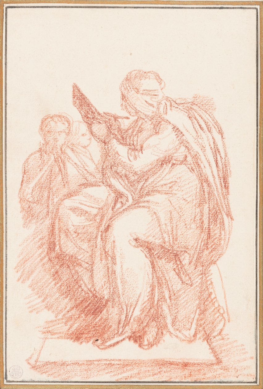 The Persian Sibyl from Sistine Chapel Ceiling by Jean Robert Ango