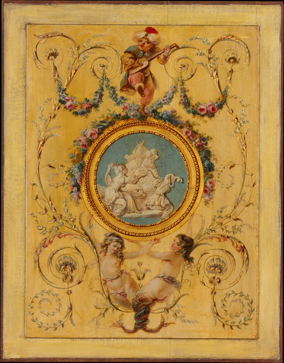 Door Panel from the Cabinet Turc of Comte d
