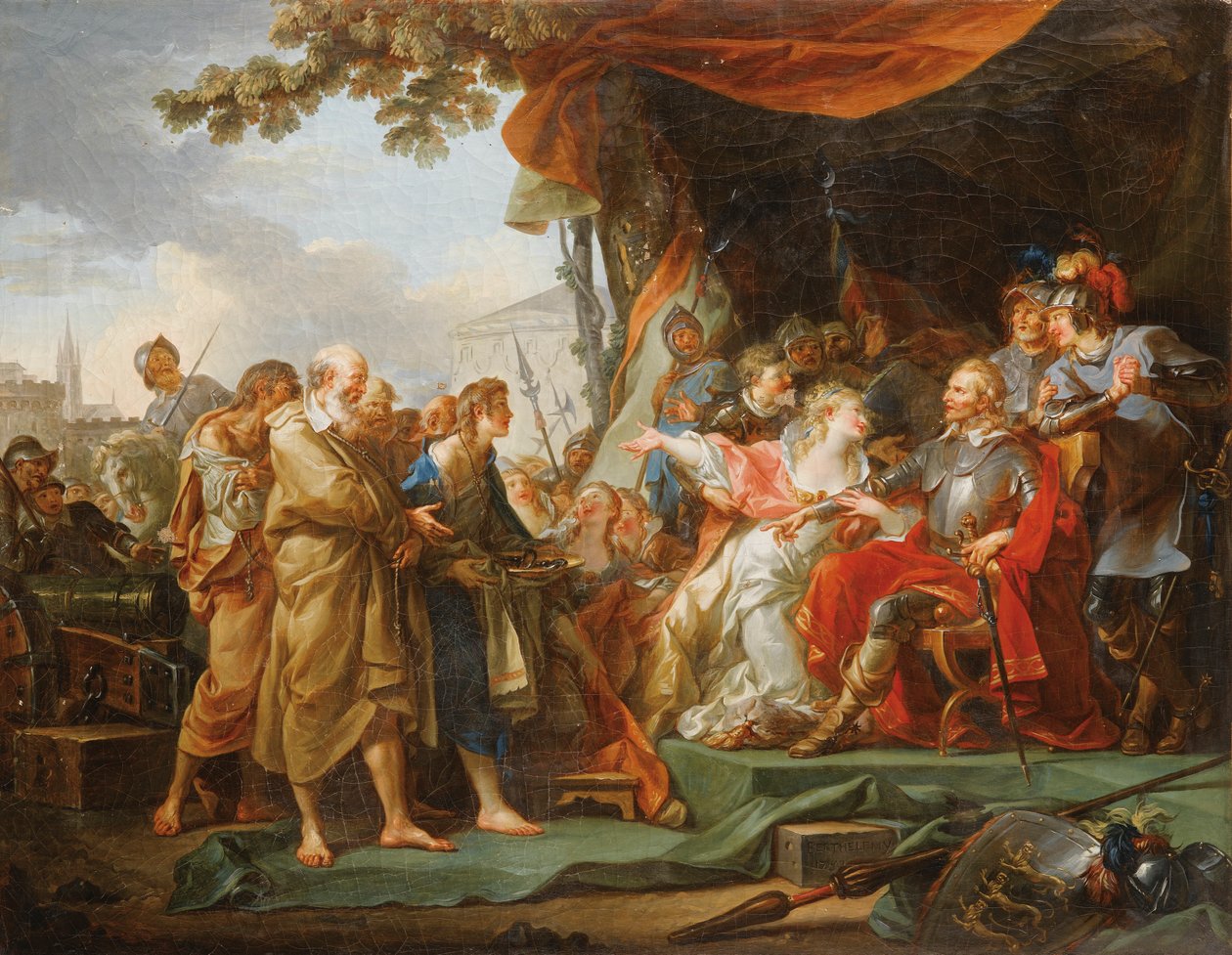 The Burghers of Calais by Jean Simon Berthelemy