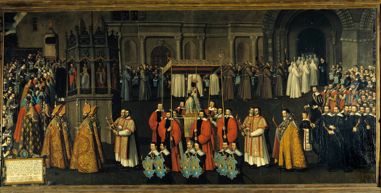 The Wish of the Plague, Procession April 22 by Jean Solvain