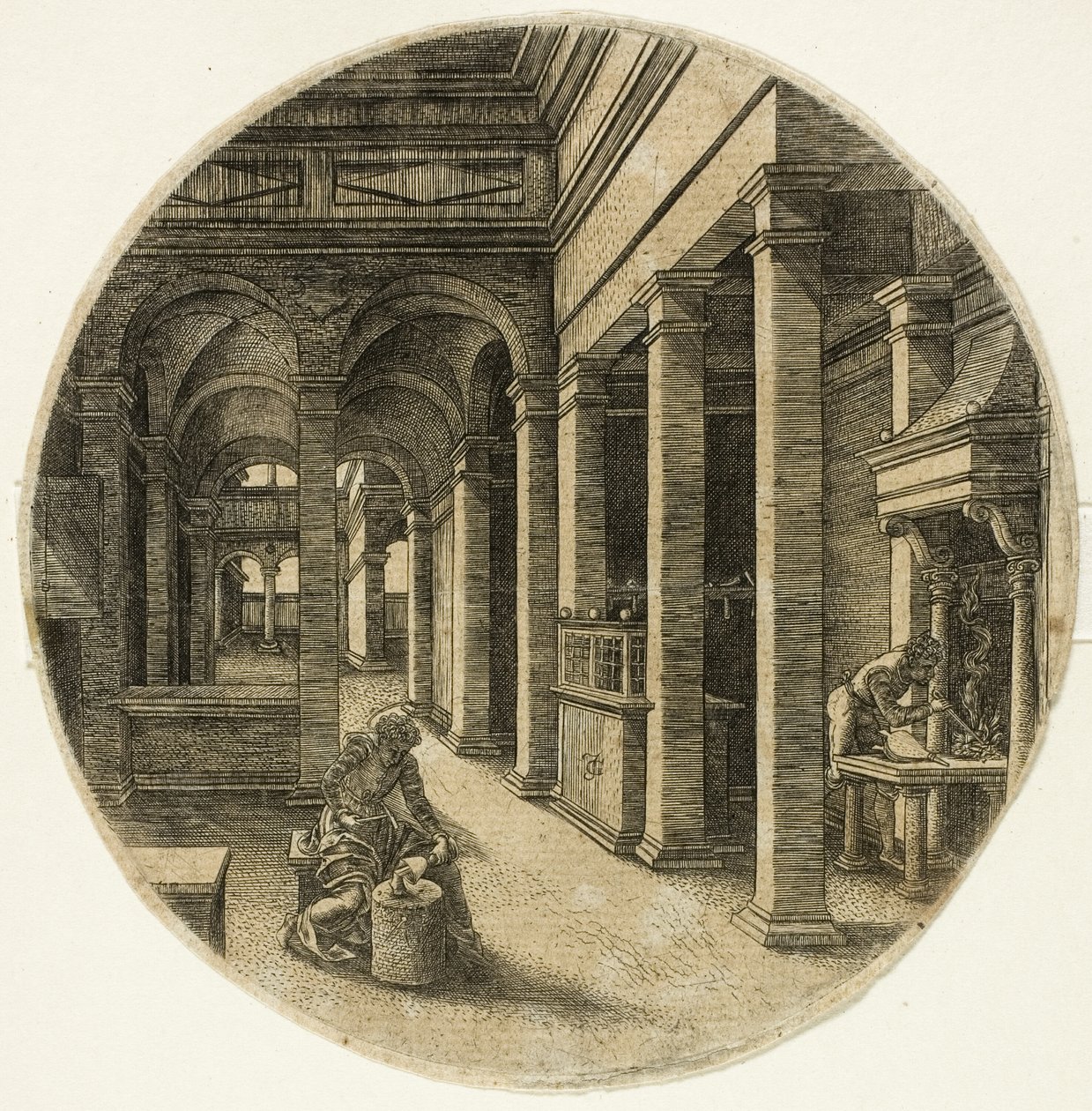 St. Eligius by Jean de Gourmont
