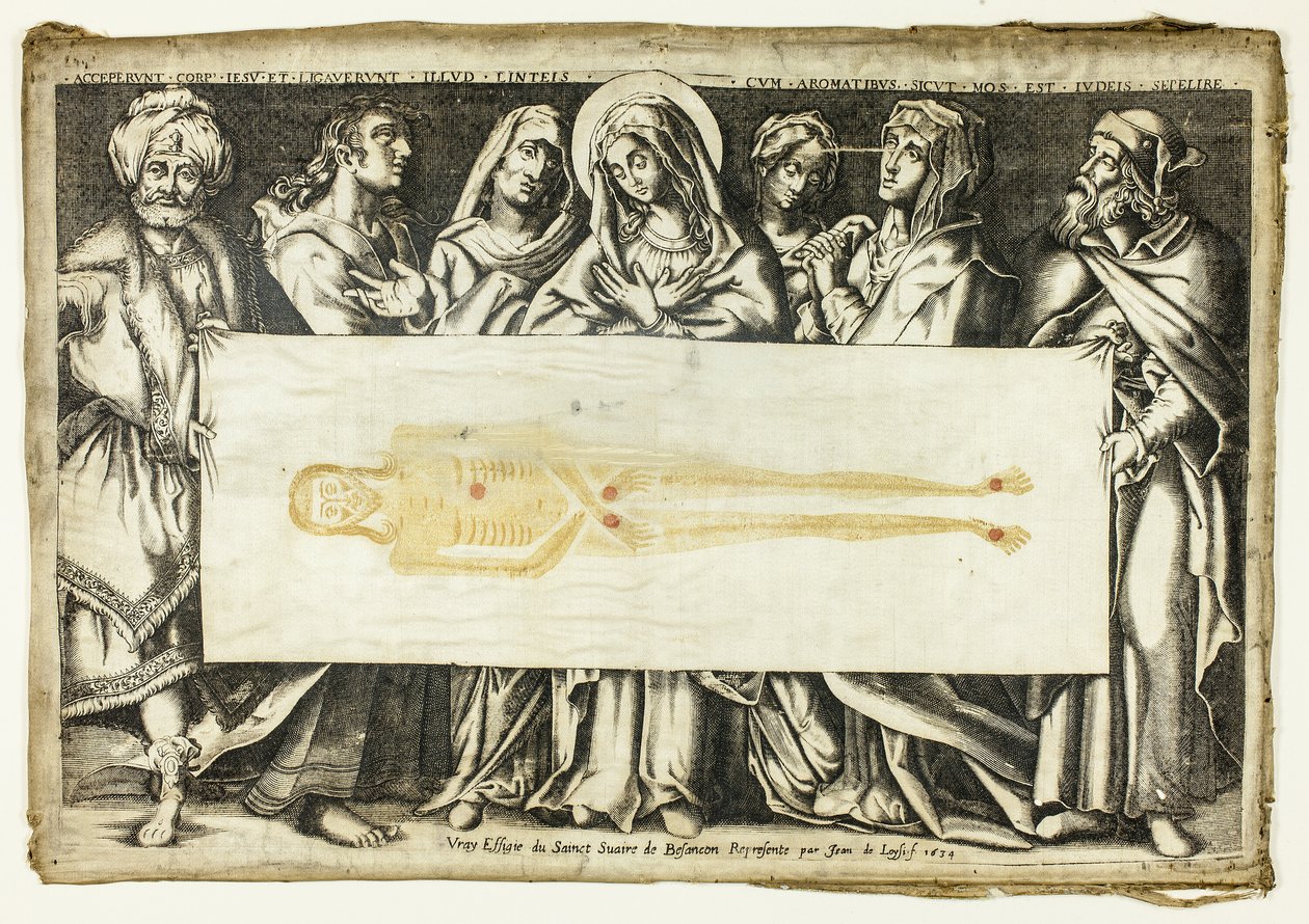 The Holy Shroud of Besançon by Jean de Loisy