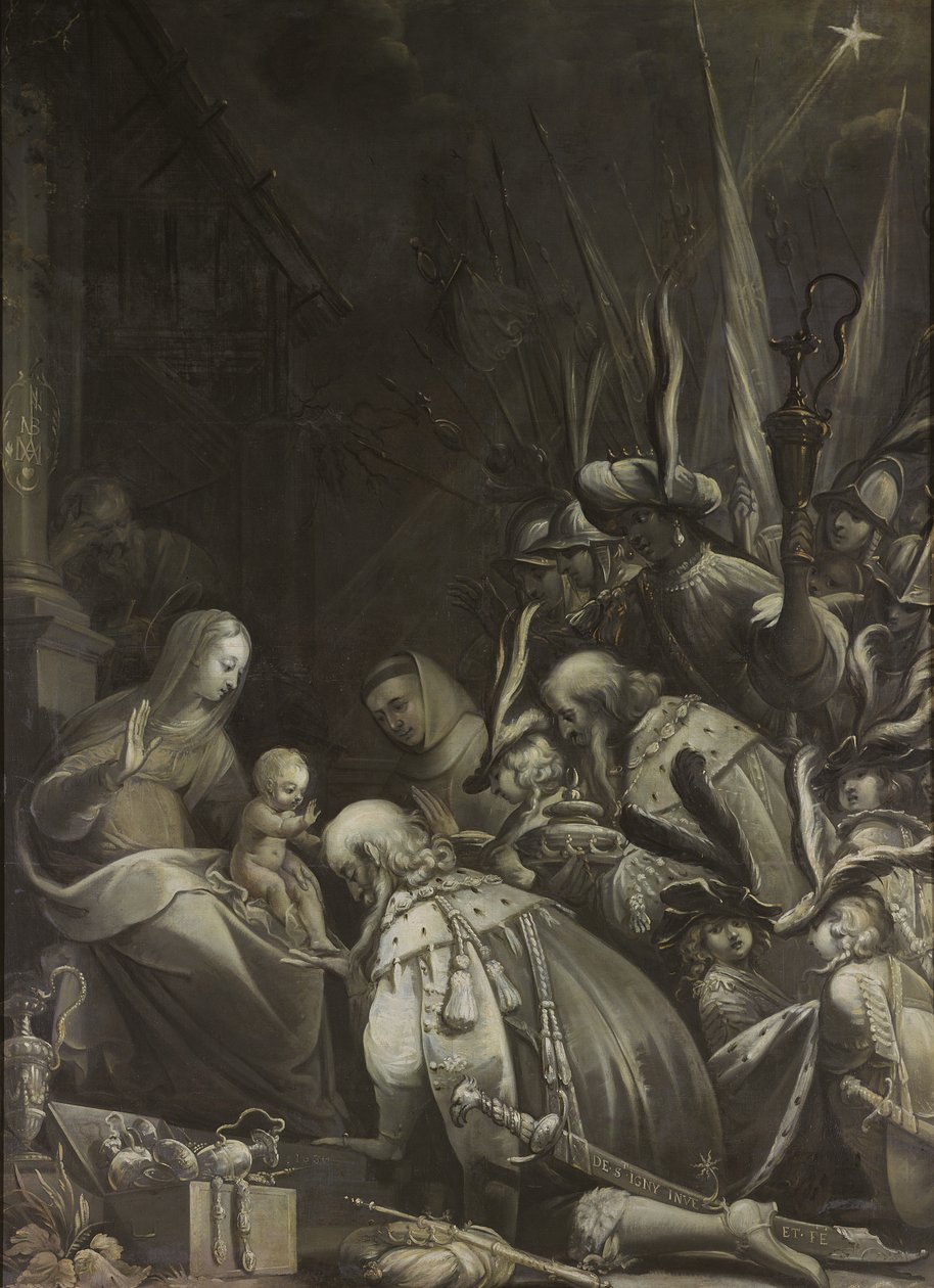 Adoration of the Magi by Jean de Saint Igny