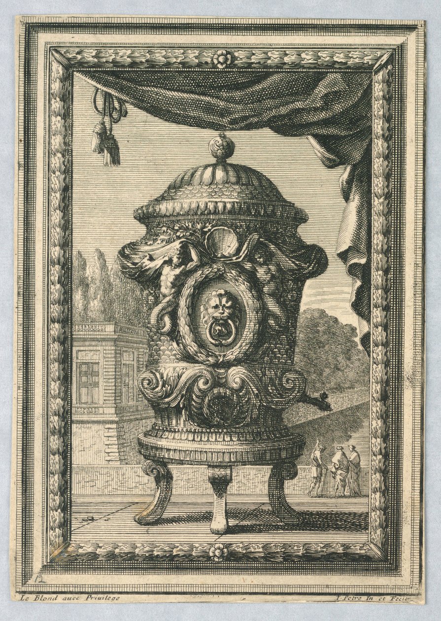 Design for an Urn by Jean le Pautre