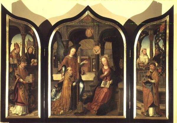 The Annunciation by Jean the Elder Bellegambe