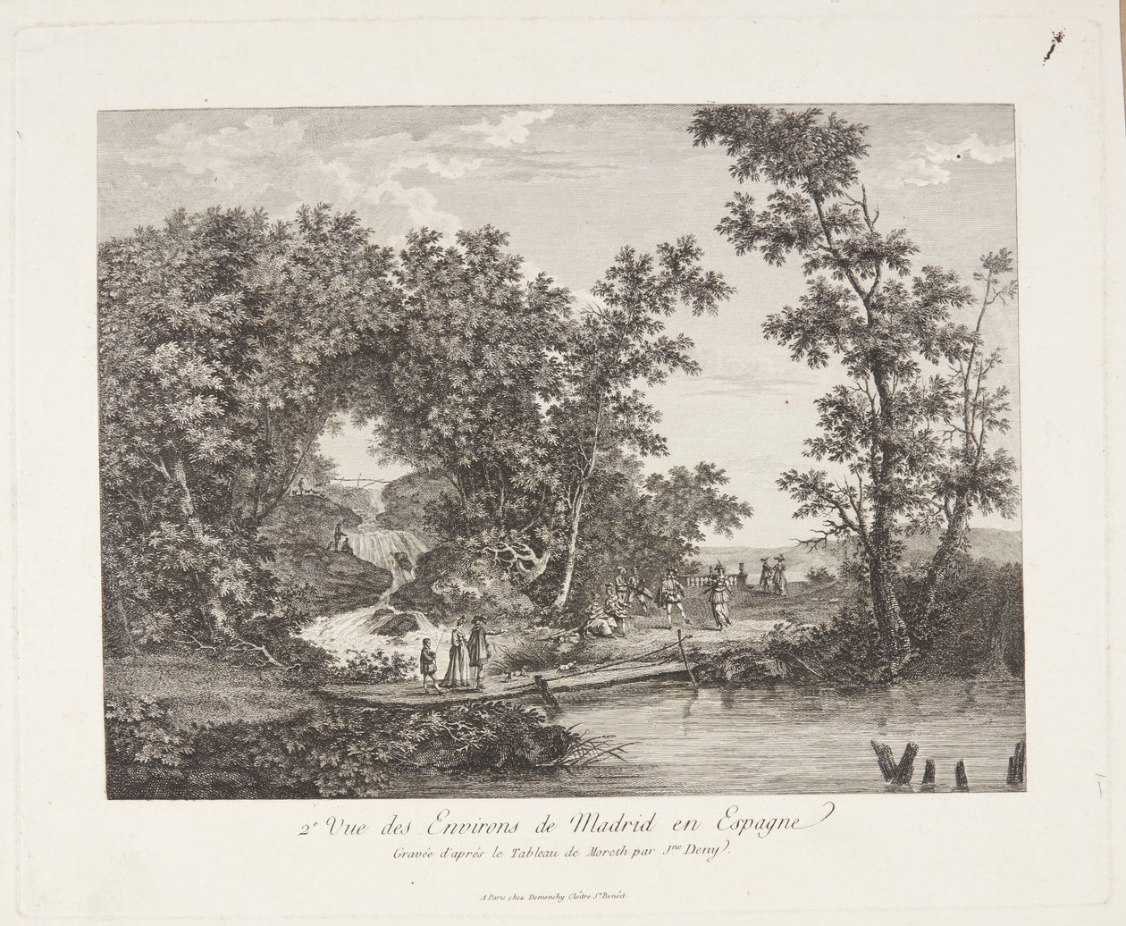View over the Surroundings of Madrid (2nd View of the Surroundings of Madrid in Spain) by Jeanne Deny