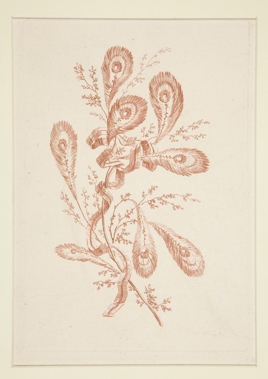 Untitled (Ideal Flowers), from a set of six by Jeanne Deny