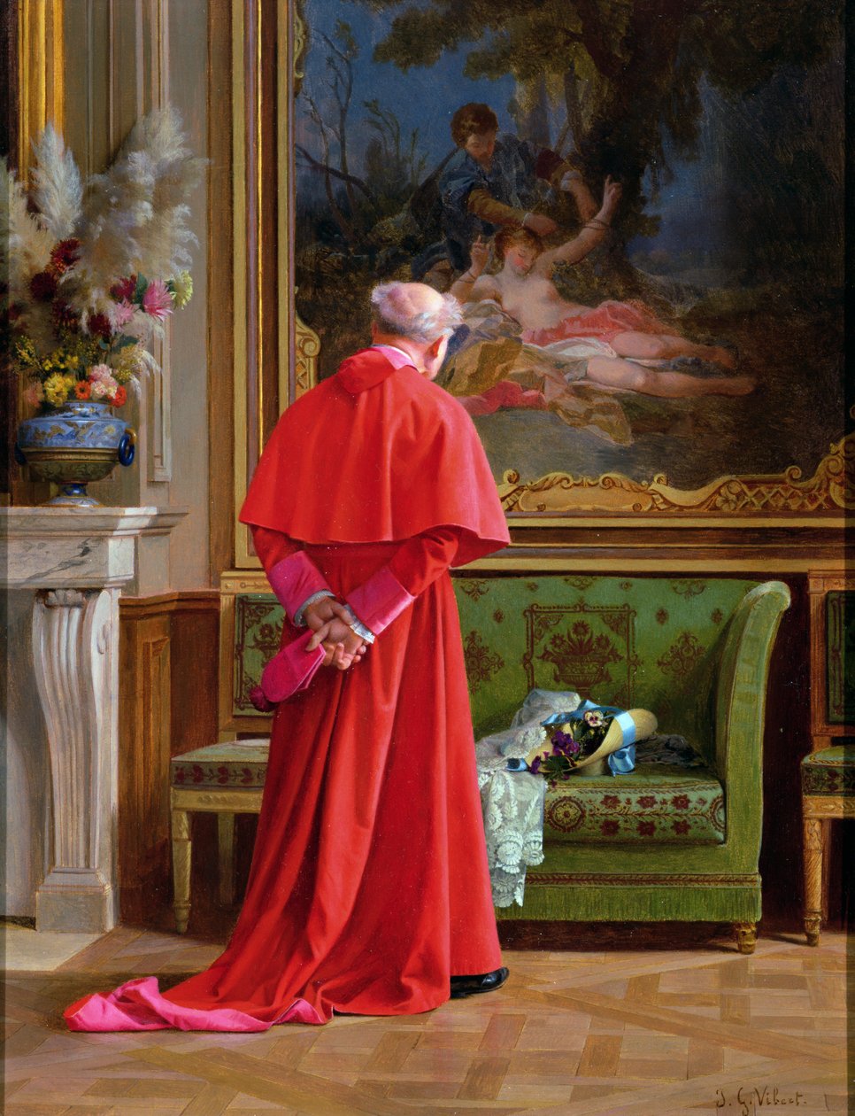 The View by Jehan Georges Vibert