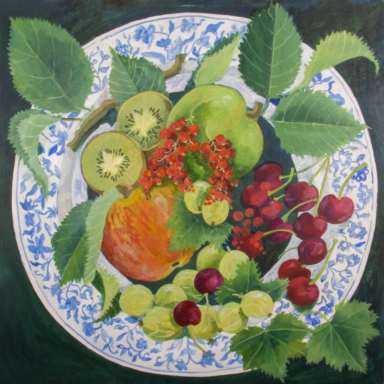 Apples and Grapes, 2018 by Jennifer Abbott