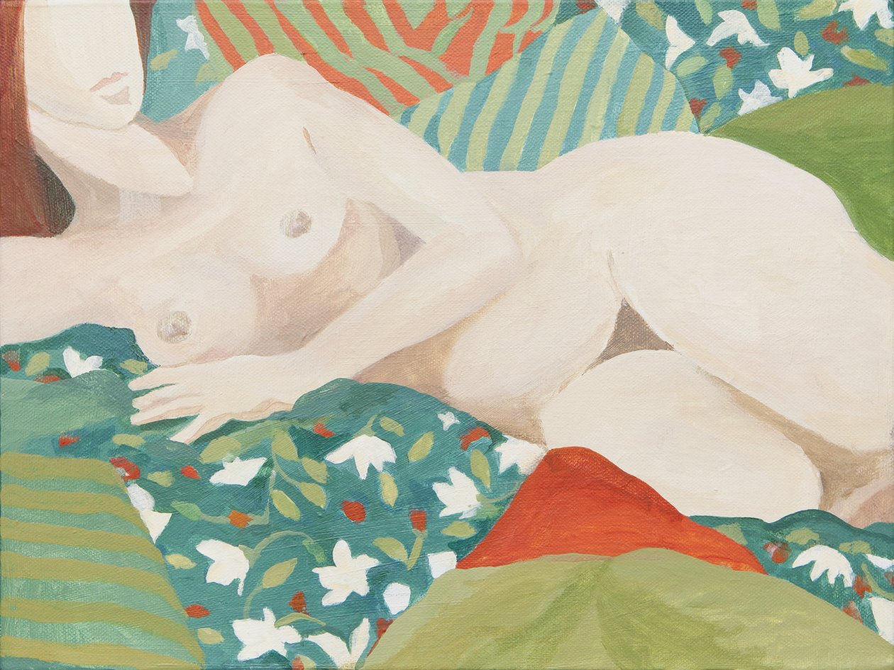Reclining nude by Jennifer Abbott