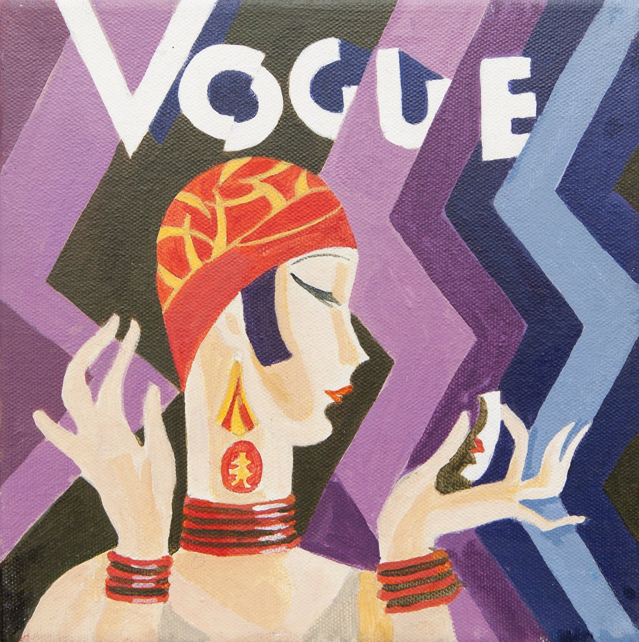 Vogue cover by Jennifer Abbott