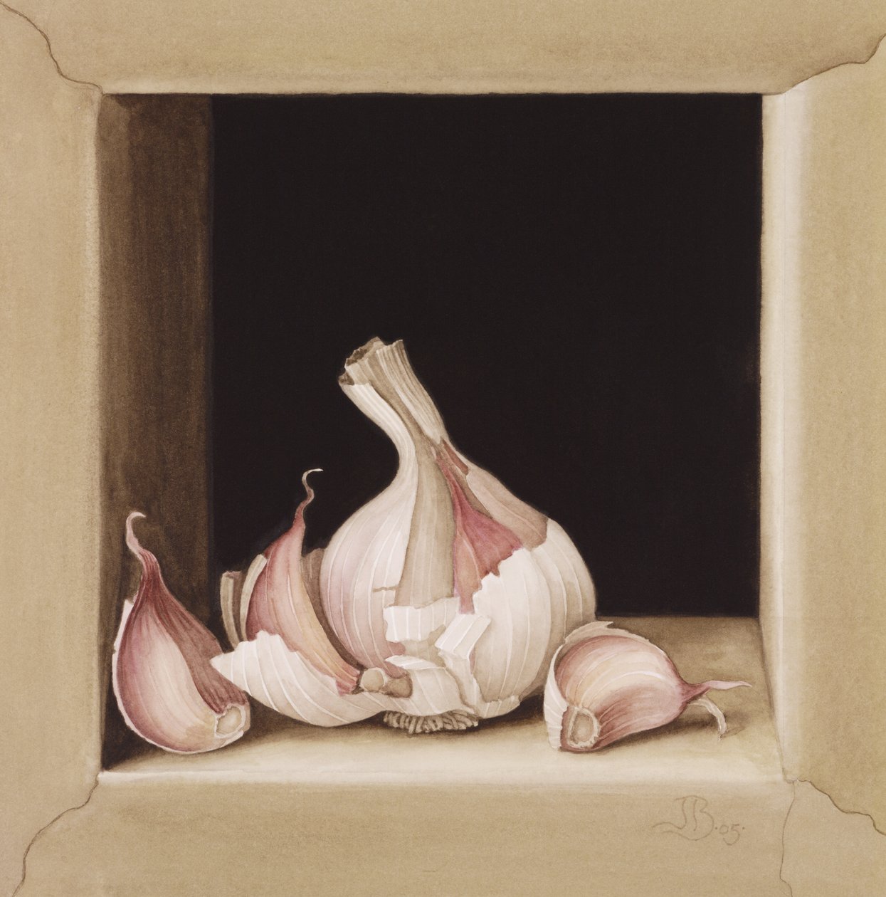 Garlic by Jenny Barron