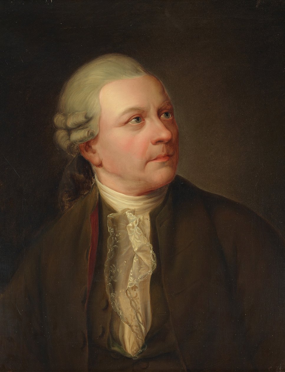 Portrait of the Poet Friedrich Gottlieb Klopstock by Jens Juel