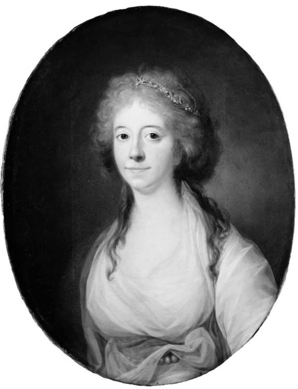 Elisabeth (Lisa) de la Calmette, née Baroness Iselin, Wife of Antoine de la Calmette by Jens Juel