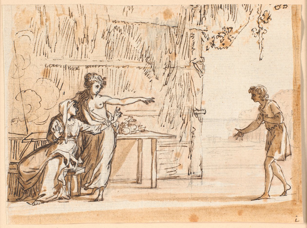 A Scene from Salomon Gessner