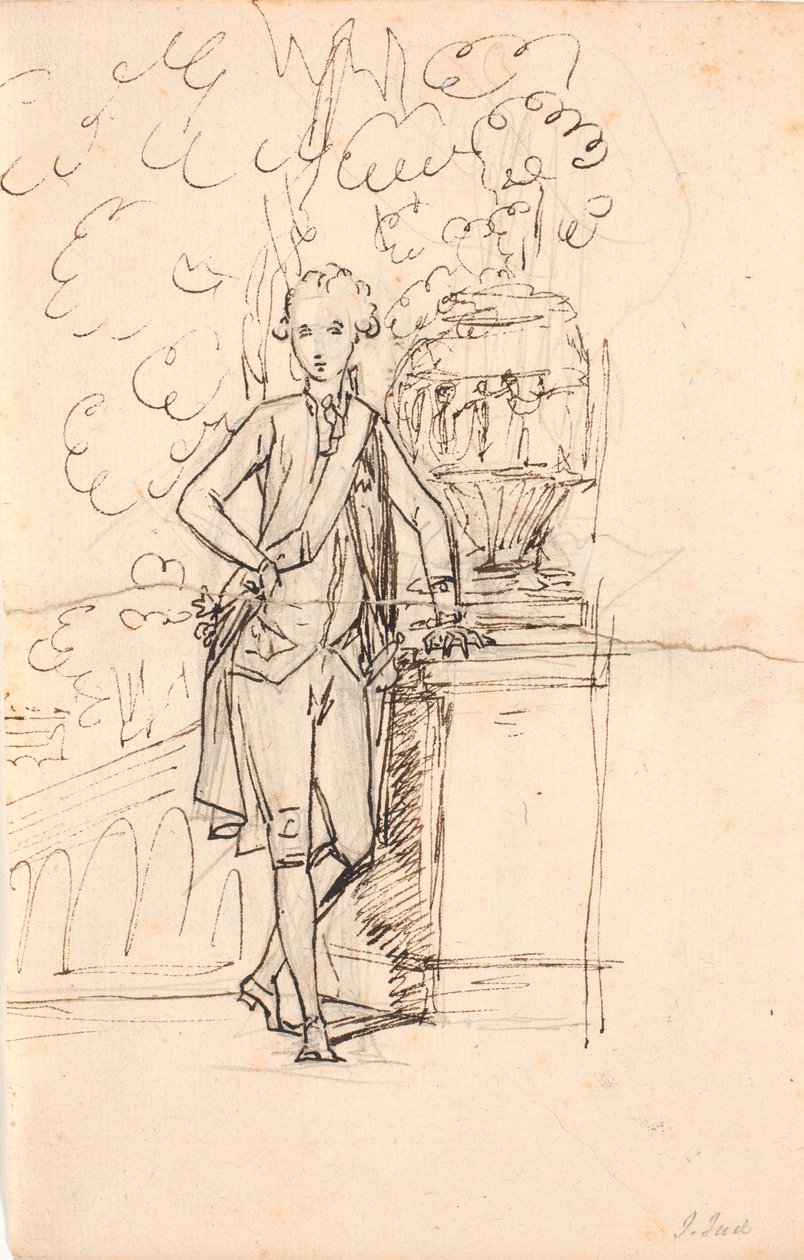 Composition Study for Full-Length Portrait of Frederick the Sixth as Young Crown Prince by Jens Juel