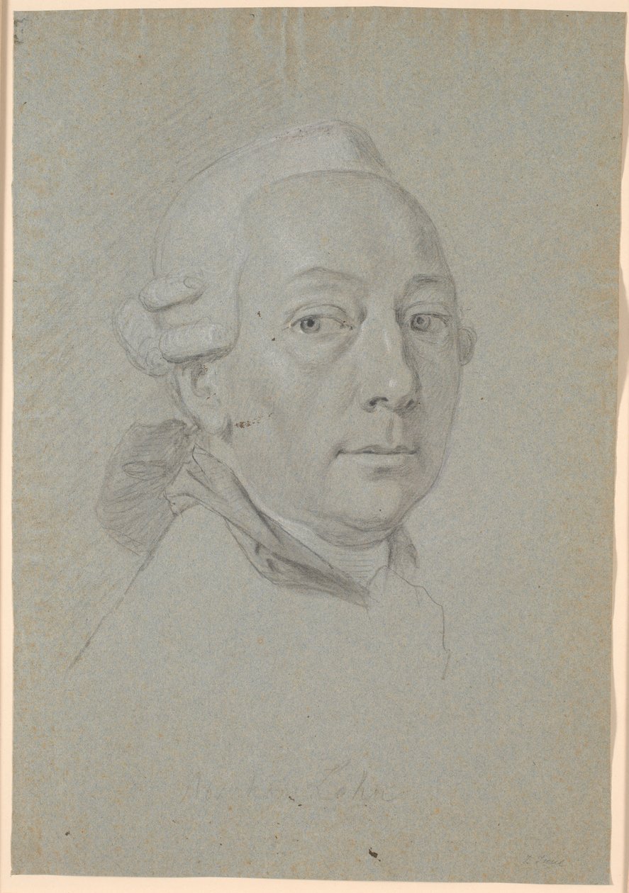 Study for the Portrait of Poul Abraham Lehn by Jens Juel