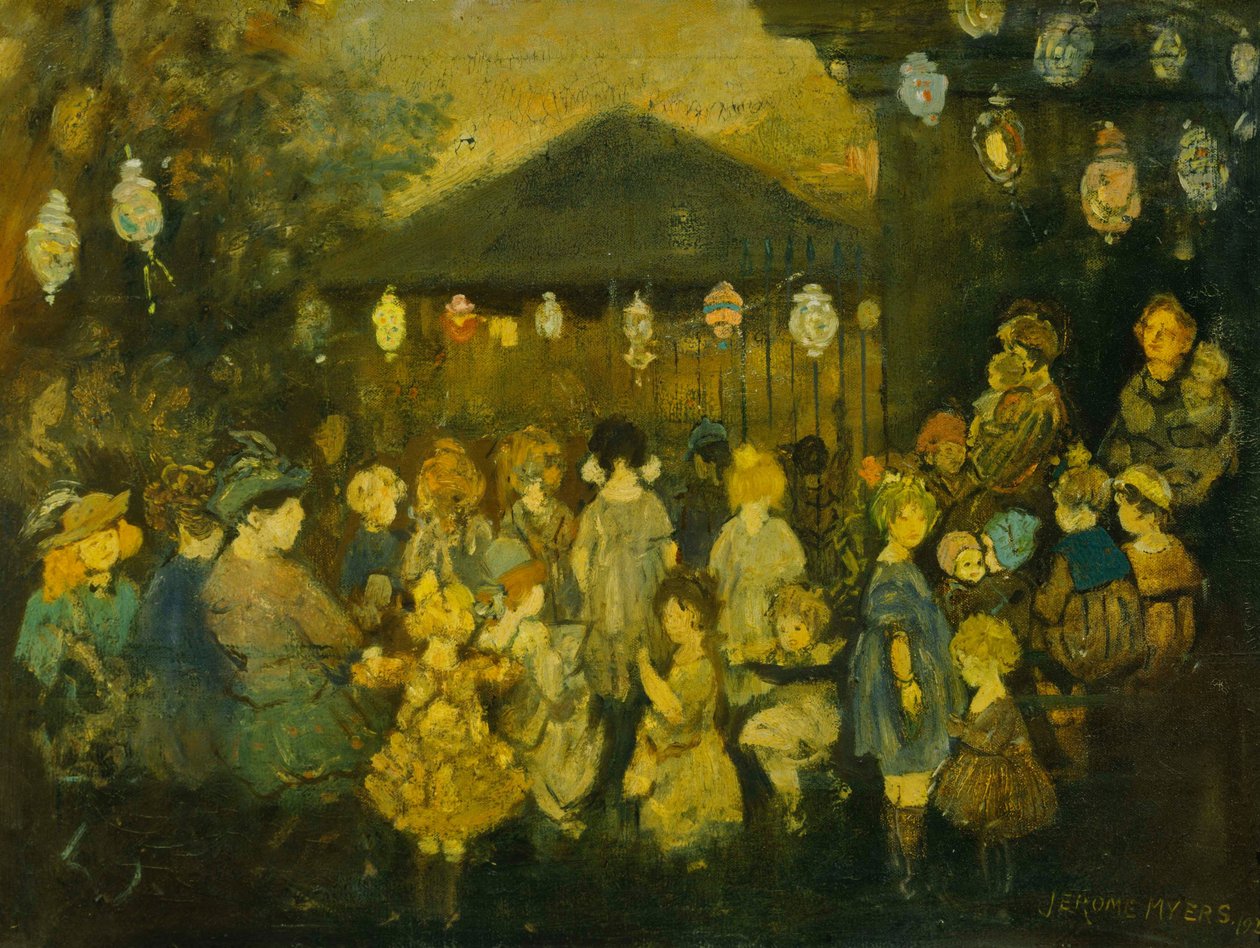 Waiting for the Concert by Jerome Myers