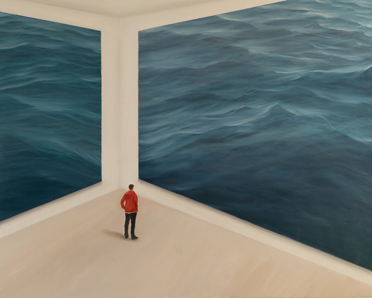 Looking at the Sea, 2019 by Jerome Glomaud