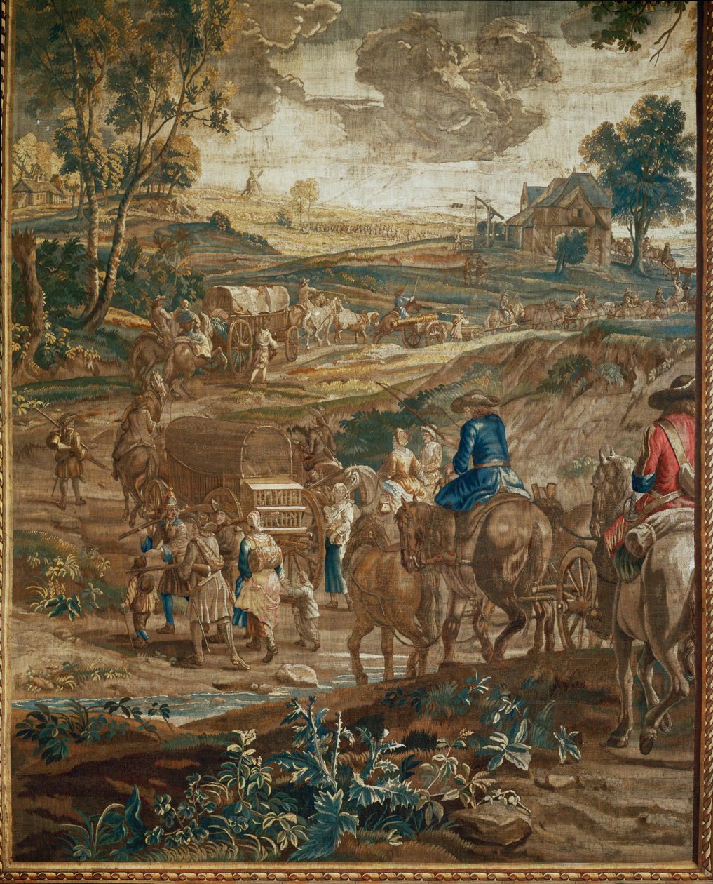 A Military Convoy by Jerome Le Clerc