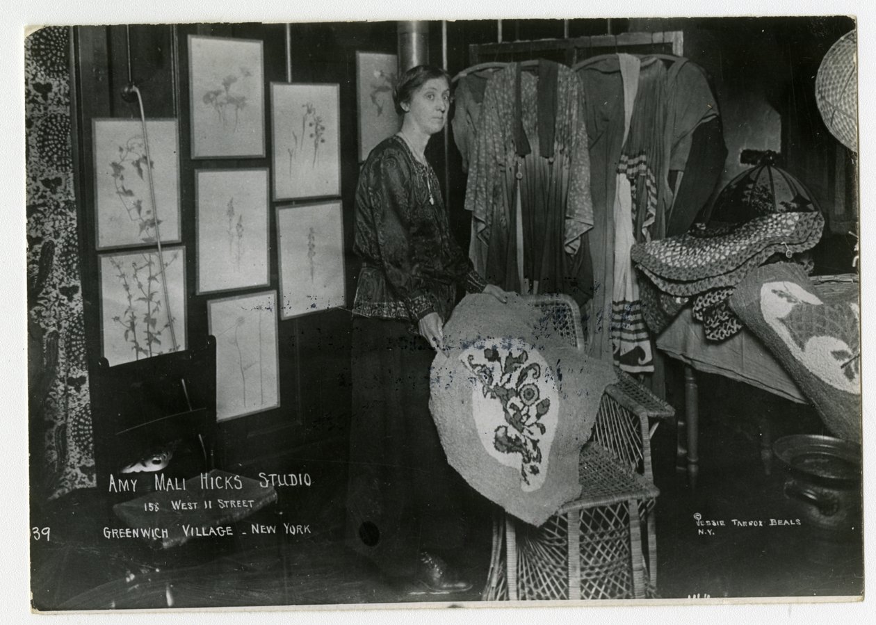 Amy Mali Hicks Studio by Jessie Tarbox Beals