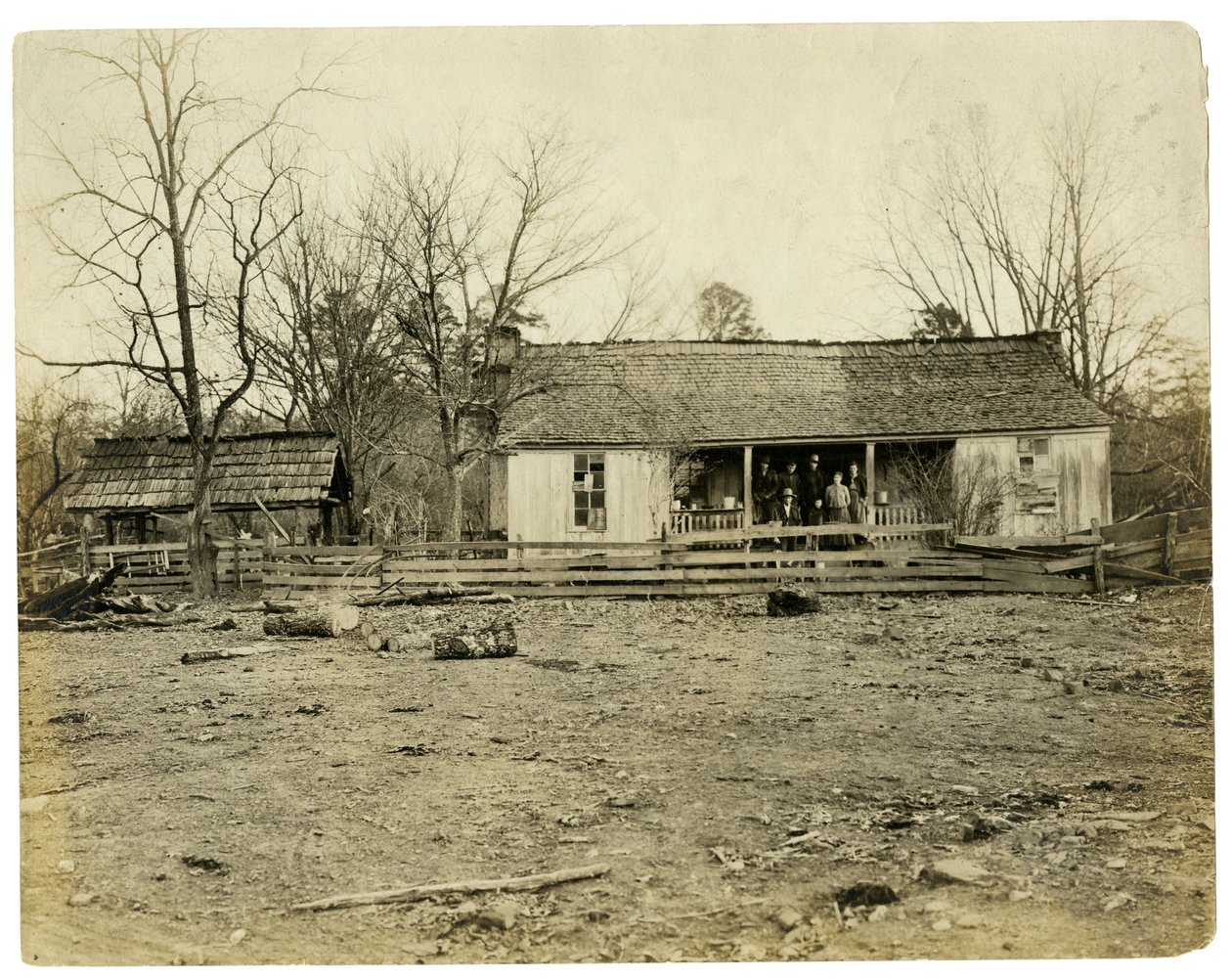 An Arkansas home 40 miles from a railroad by Jessie Tarbox Beals