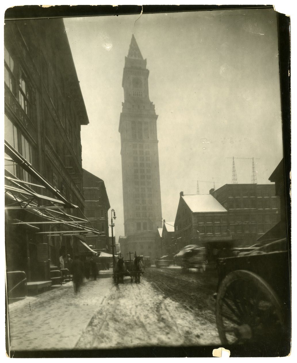 Custom House, Boston, USA by Jessie Tarbox Beals