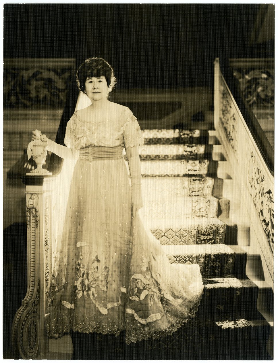Mrs Frank G Logan of Chicago, art patron by Jessie Tarbox Beals
