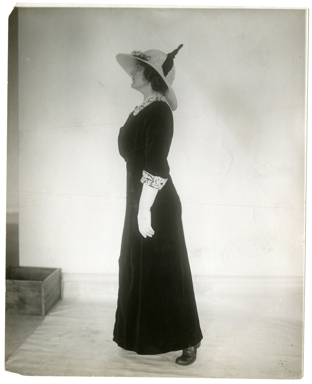 Right way to stand when walking by Jessie Tarbox Beals
