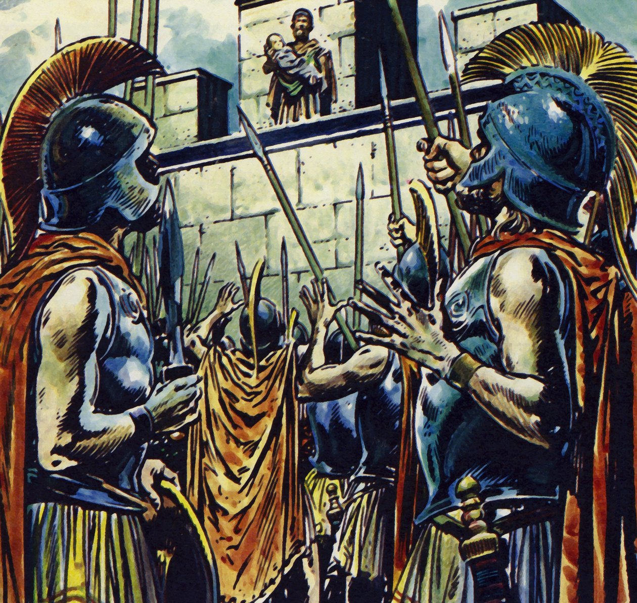 Alexander the Great Was the Son of Philip II of Macedonia by Jesus Blasco
