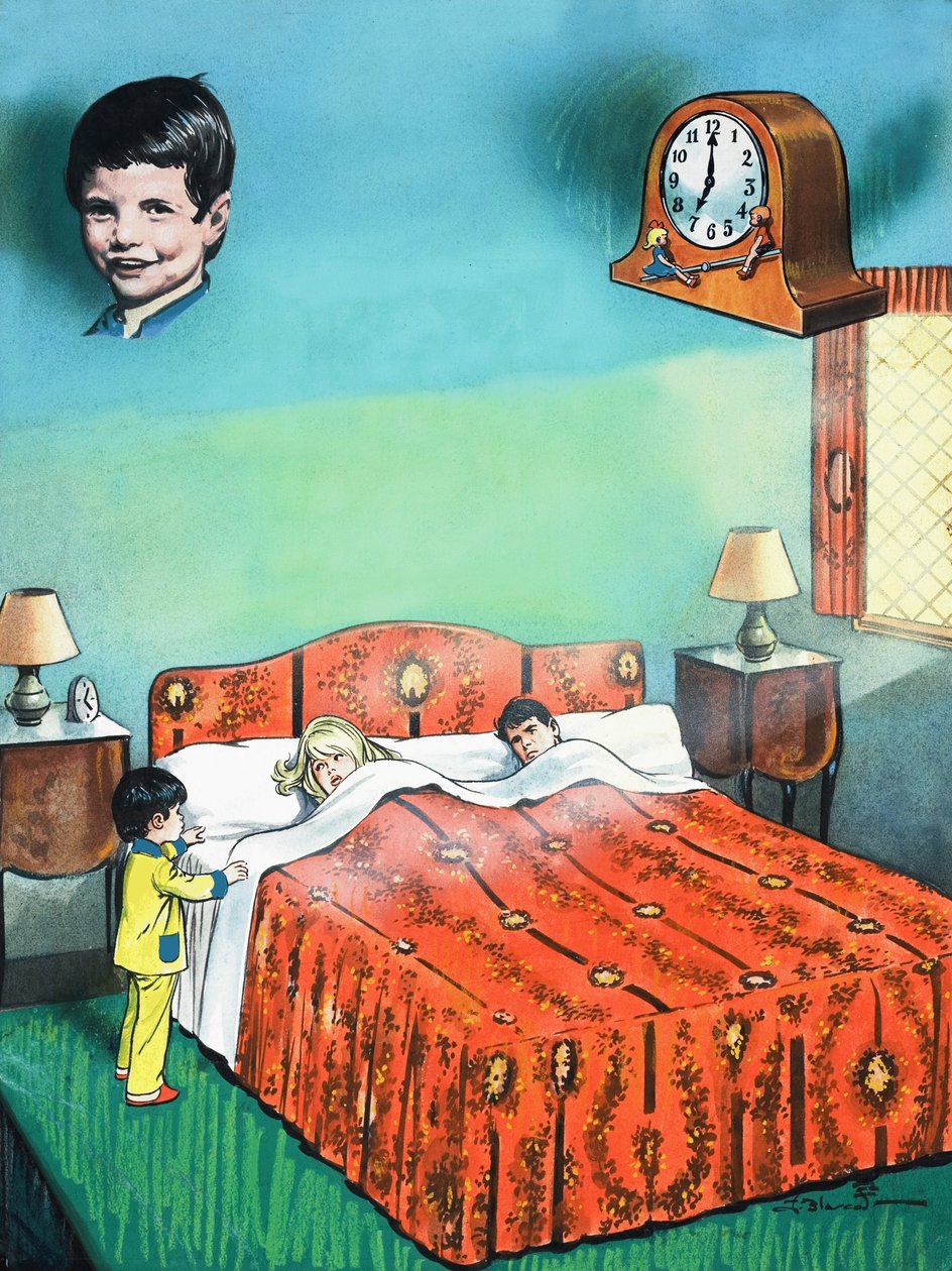 Waking up Mummy and Daddy by Jesus Blasco