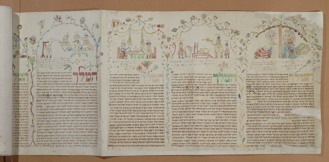 Book of Esther, c.1793 by Jewish School