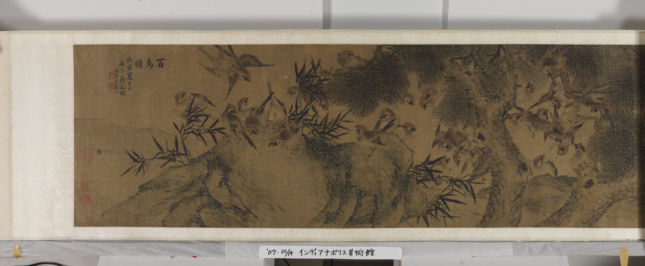 One Hundred Birds by Jiang (after) Tingxi