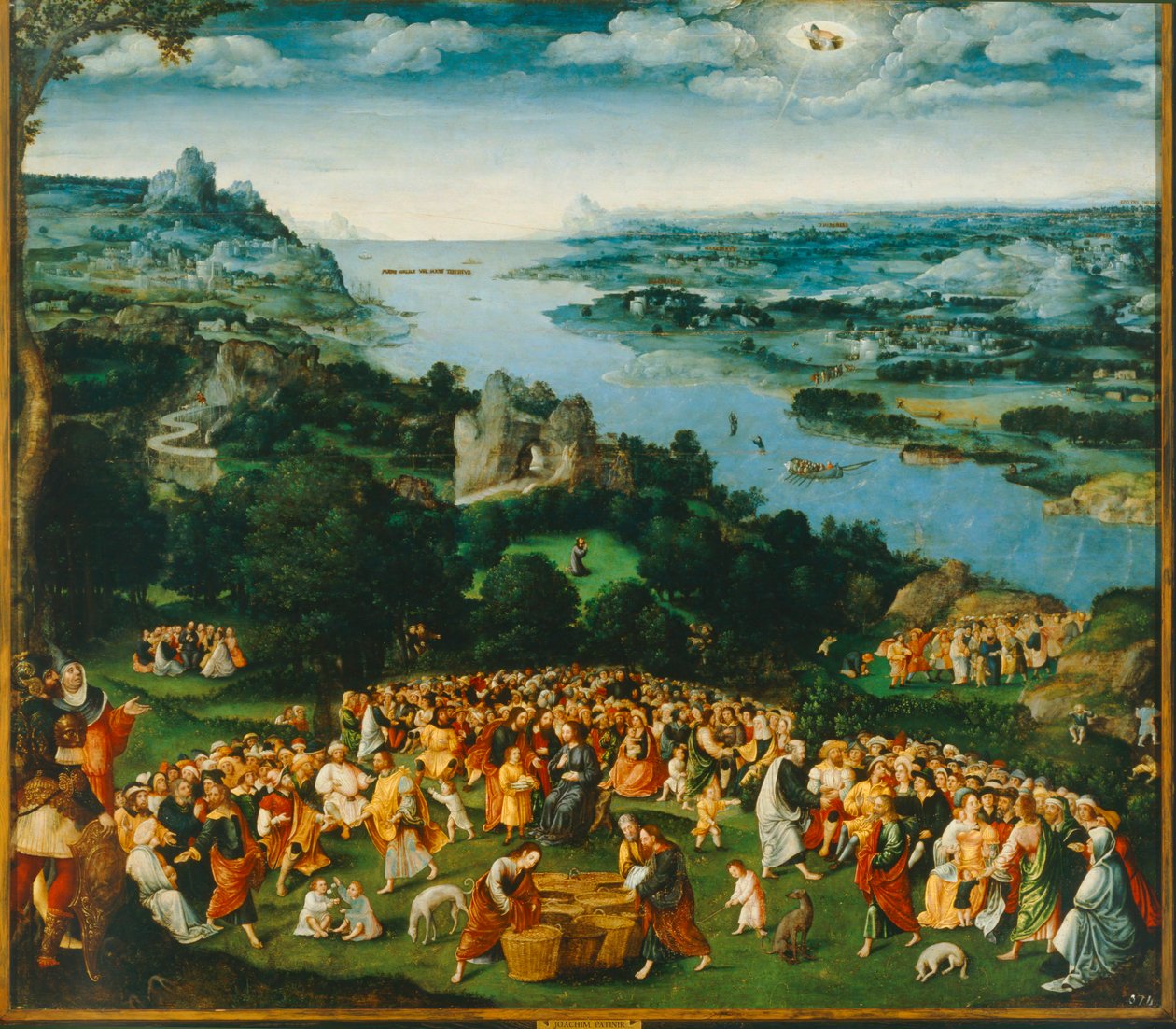 The Multiplication of the Bread by Joachim Patinir