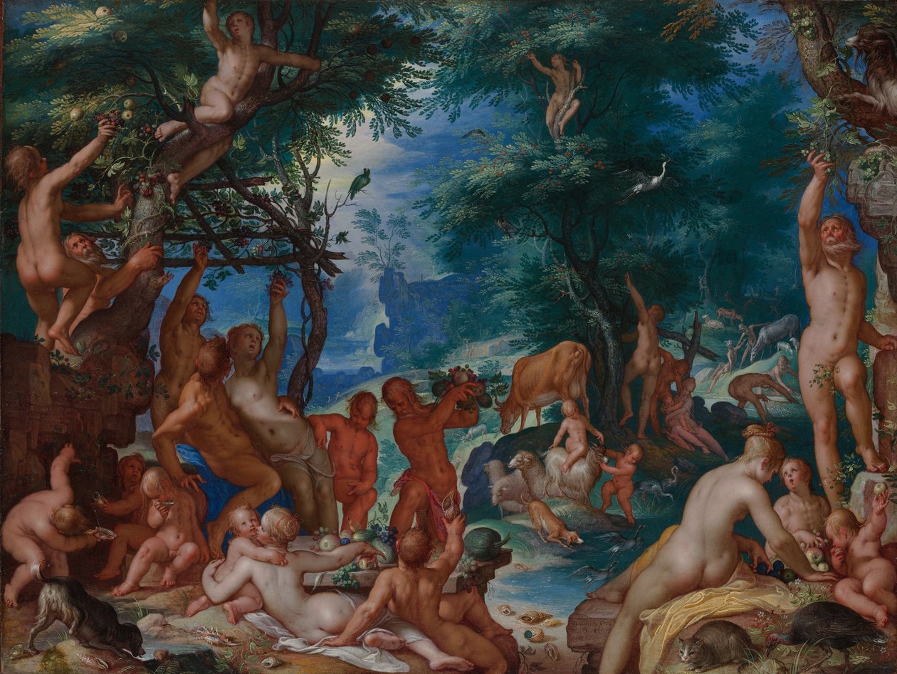 The Golden Age by Joachim Wtewael or Utewael