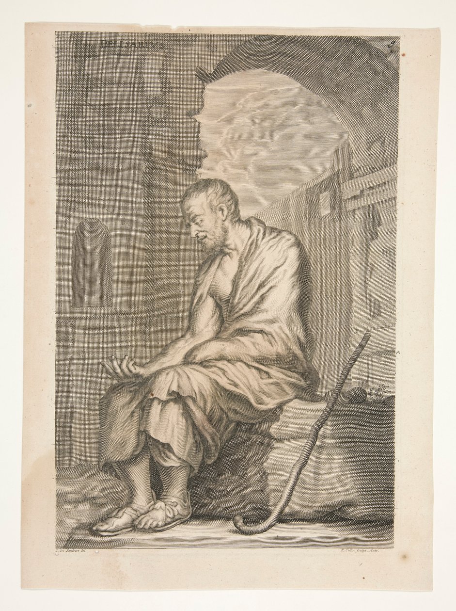 Belisarius, from Sculpturae Veteris Admirata by Joachim von Sandrart