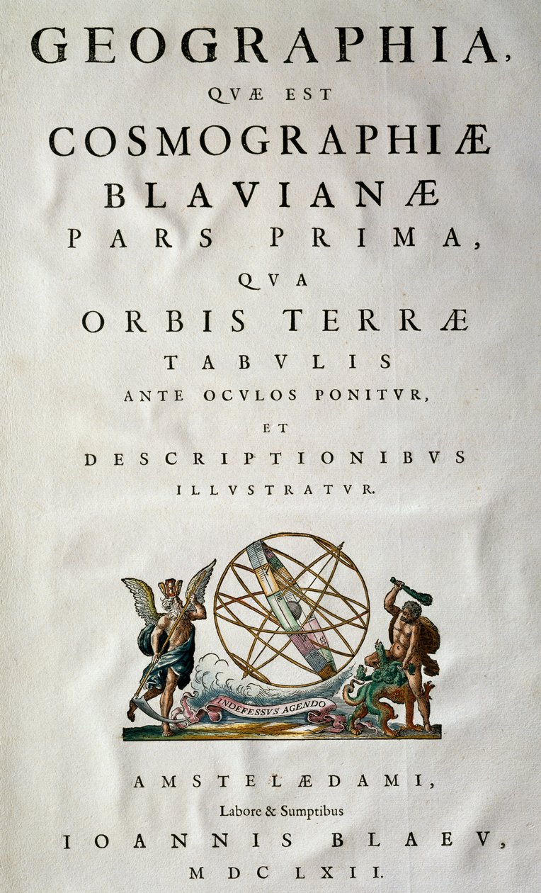 Atlas Maior, sive cosmografphiae Blaviana, atlas by Joan Blaeu