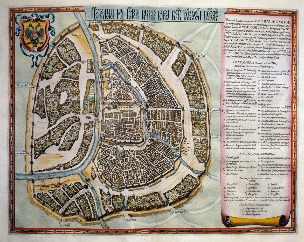 Moscow, Volume II, Atlas Maior, by Joan Blaeu by Joan Blaeu