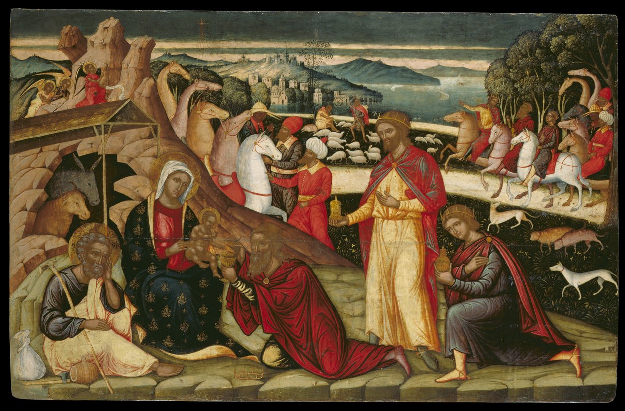 The Adoration of the Magi by Joannes Permeniates