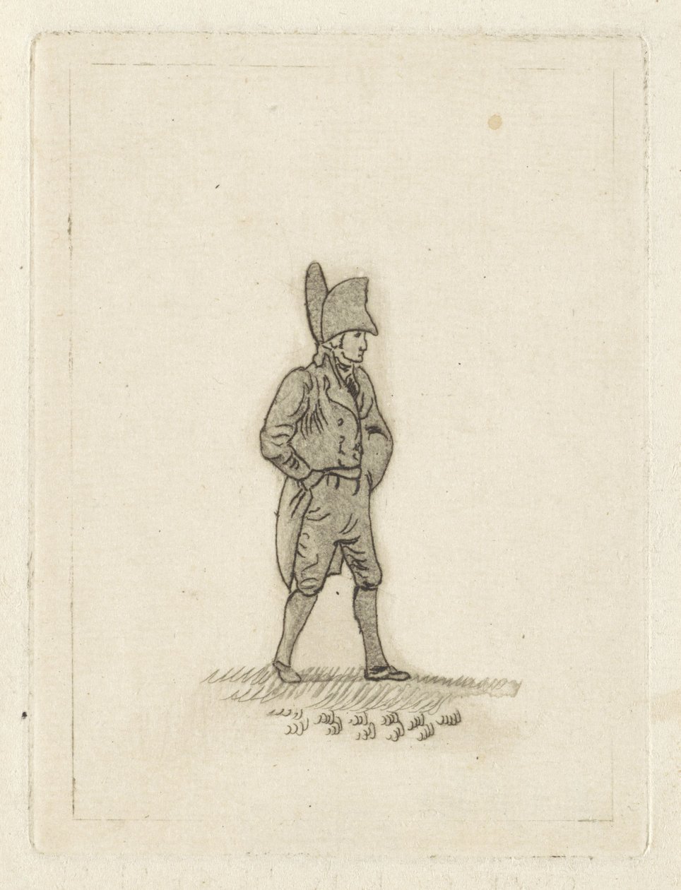 Man with Hat on Head by Joannes Pieter Visser Bender