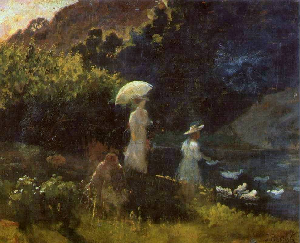 The Promenade by Joao Batista da Costa
