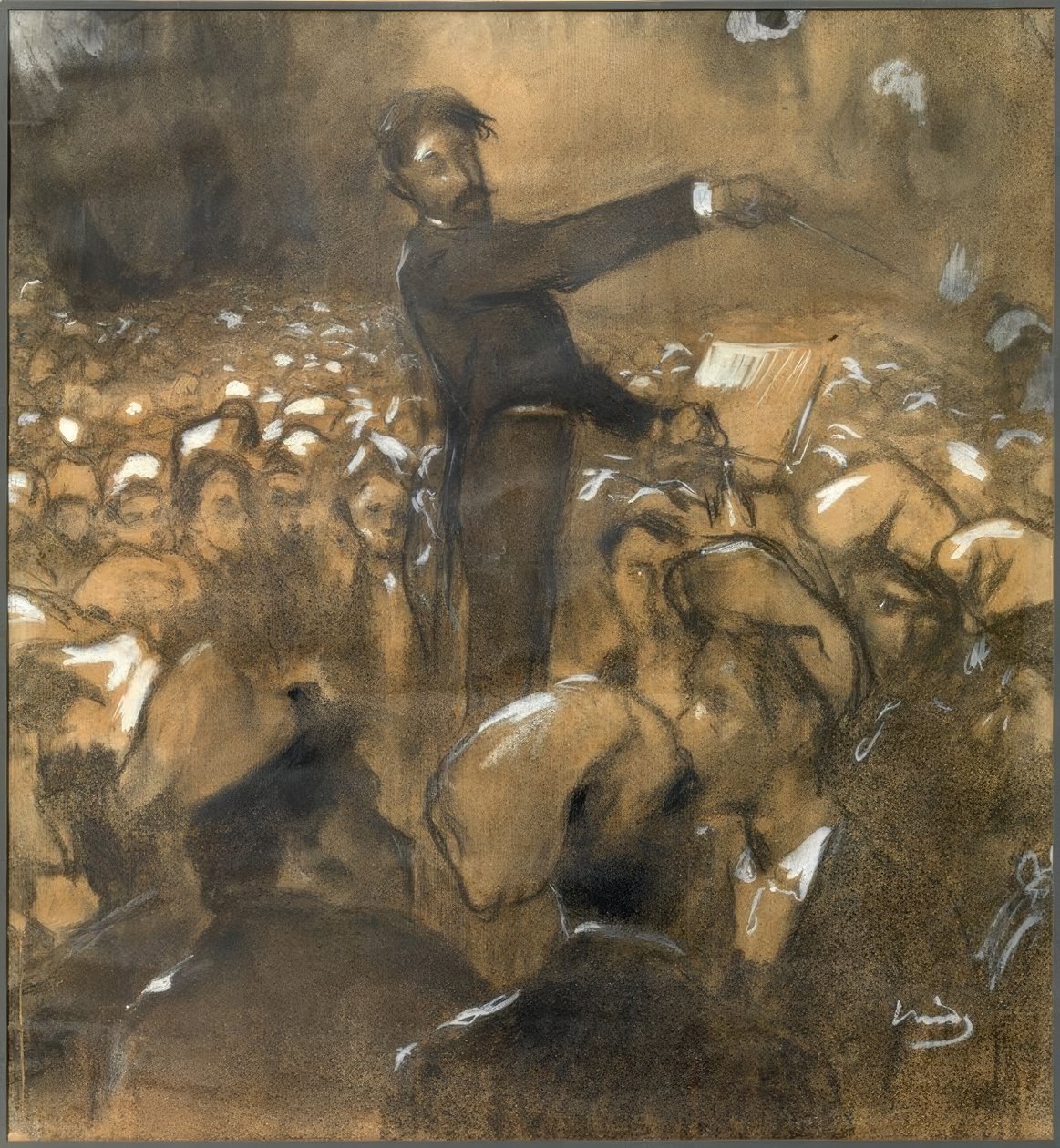 El Maestro Morera. Orfeó Catalá by Joaquim Mir i Trinxet