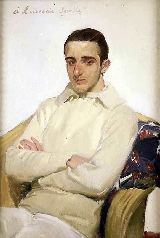 Portrait of Jose Luis Benlliure Lopez de Arana by Joaquín Sorolla
