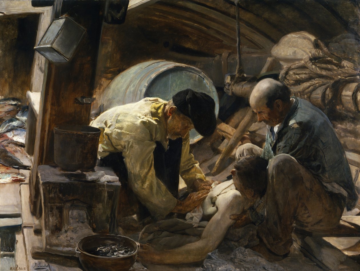 And they Still Say Fish is Expensive by Joaquín Sorolla