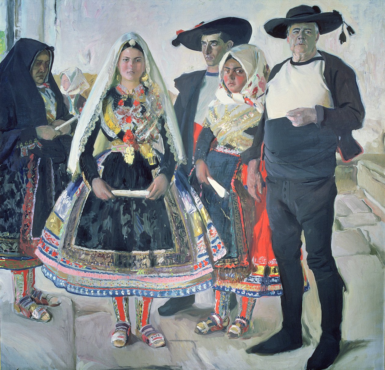 Typical Lagarterans by Joaquin Sorolla y Bastida