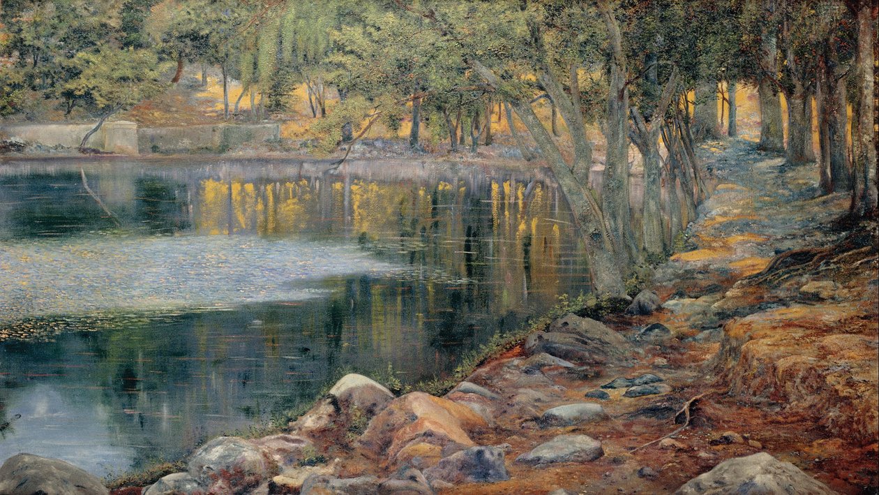 Burgeoning Springs in Autumn by Joaquín Clausell