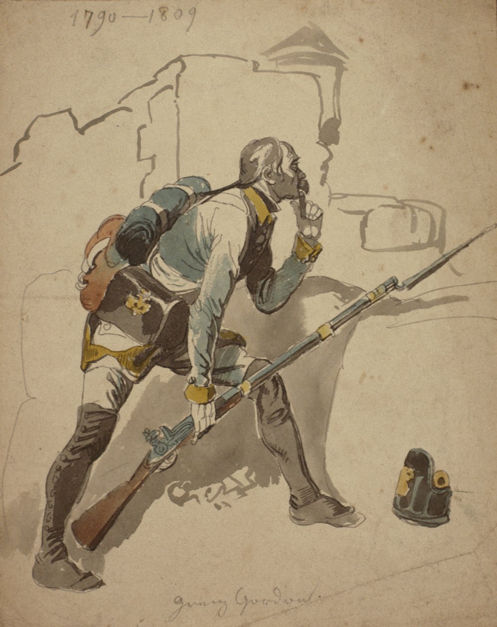A Private Infantry of the Line (Possibly 27th Regiment, Hesse Cassell)