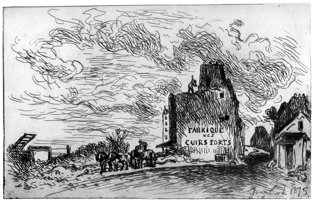 Demolition by Johan-Barthold Jongkind