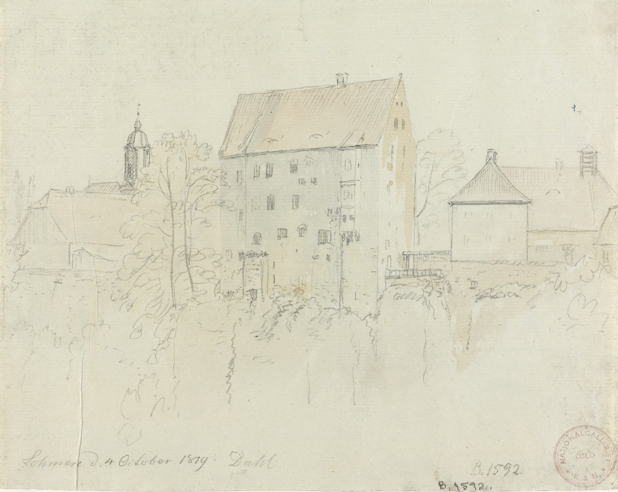 From Lohmen by Johan Christian Dahl